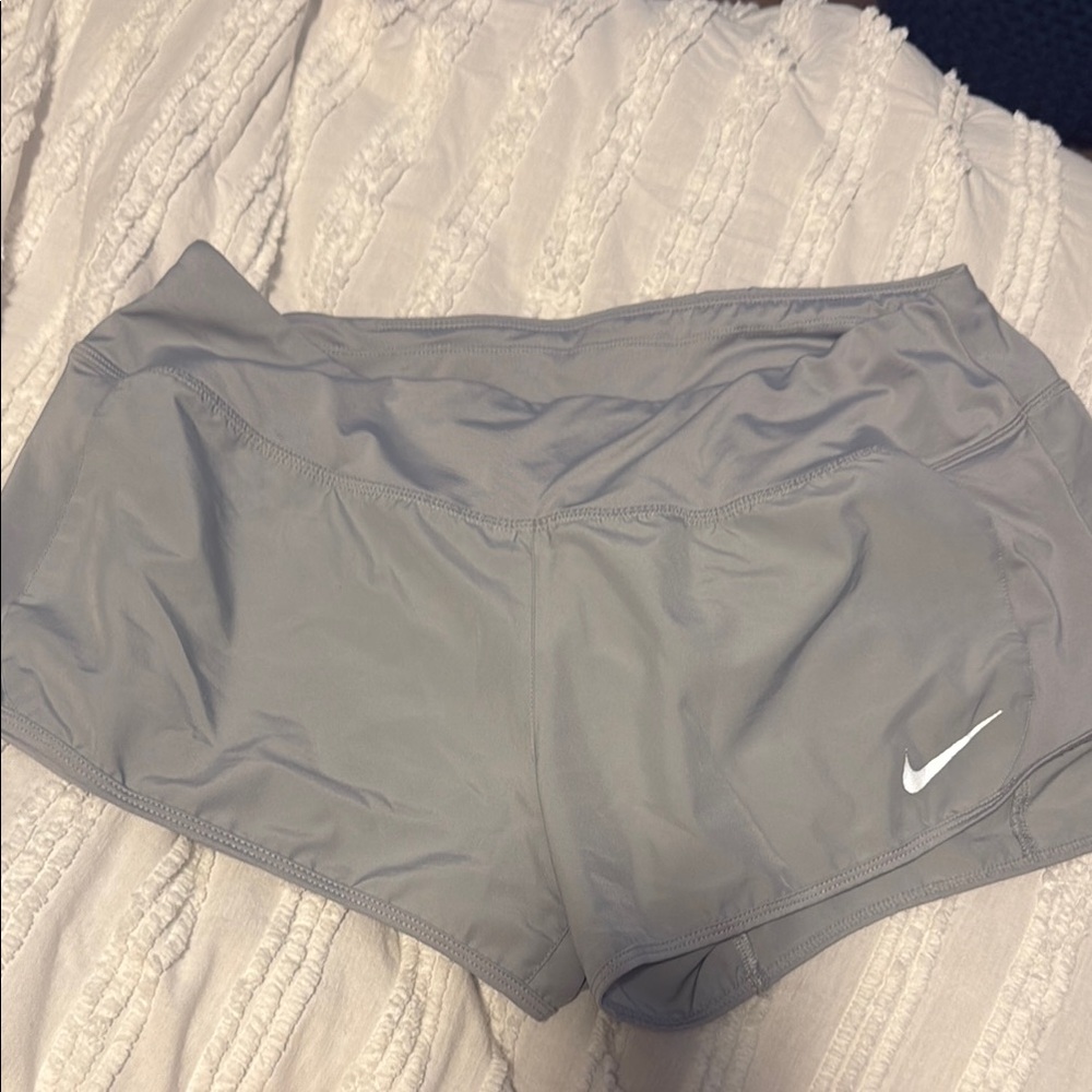 Nike Gray Athletic Performance Shorts